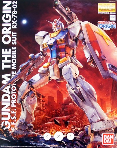 Bandai MG 1/100 RX-78-02 Gundam ""Gundam The Origin""