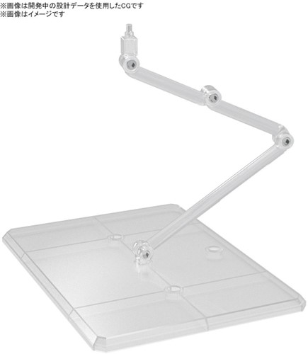 Bandai Hobby Clear Colour Action Base 8 for 1/100