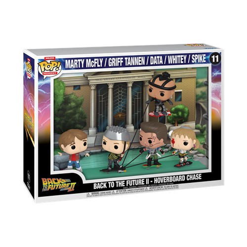 POP! Deluxe Moment Back to the Future II Hoverboard Chase