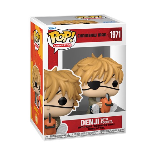 POP! Chainsaw Man Denji with Pochita
