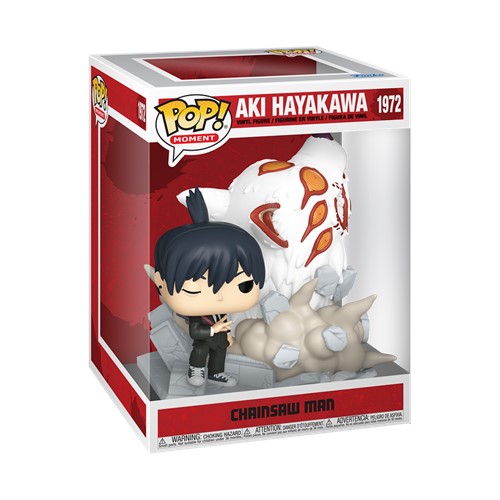 POP! Moment Chainsaw Man Aki Hayakawa with Fox Devil