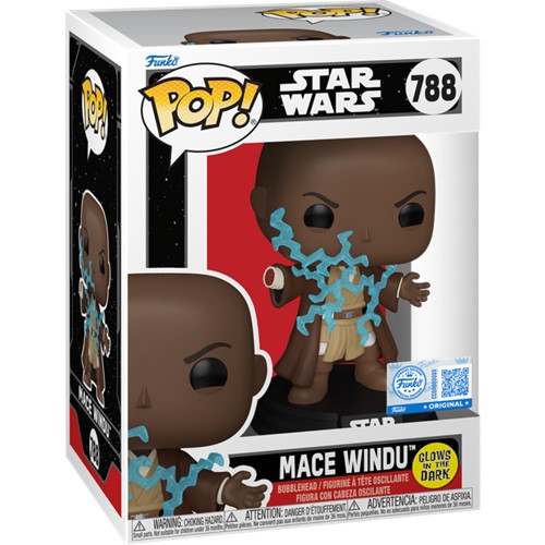 POP! Star Wars Mace Windu Glow in the Dark