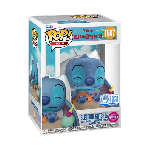 POP! Plus Sleeping Stitch in Box (Flocked)