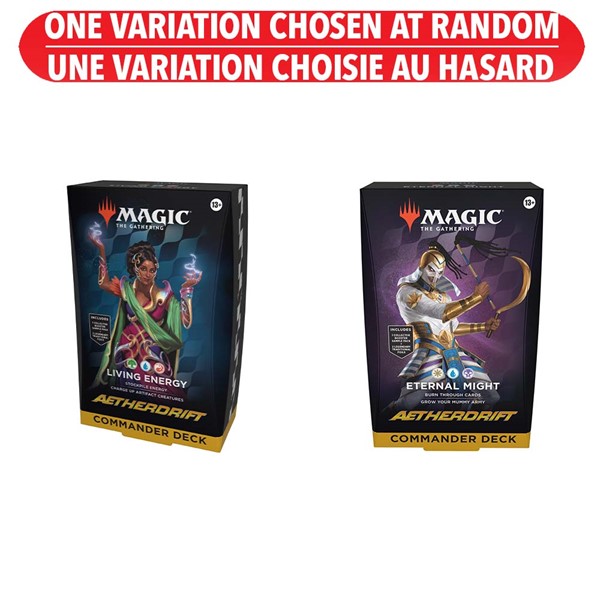 Magic: The Gathering Aetherdrift Commander Deck Assortie