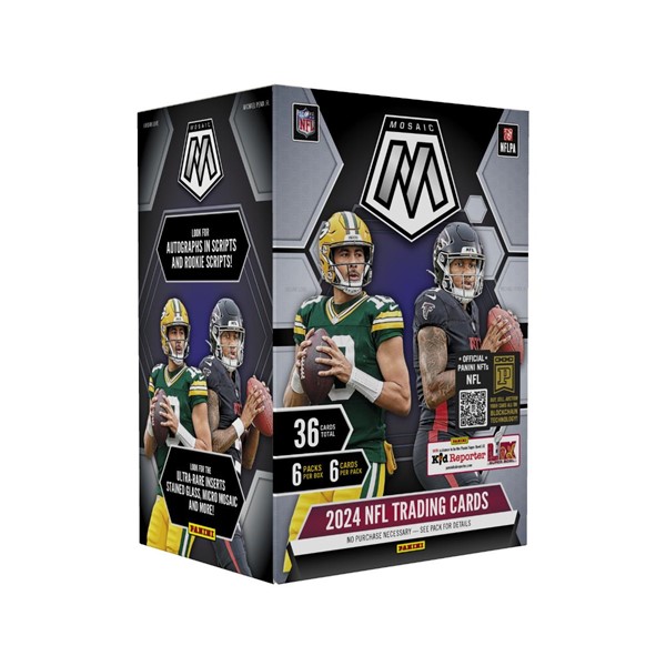 Panini 2024 NFL Mosaic Football Trading Card Blaster Box