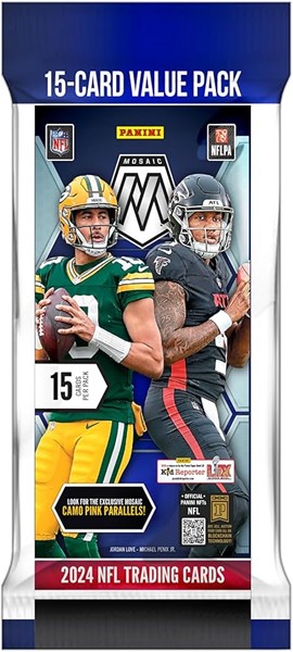 2024 Panini NFL Mosaic Football Trading Cards Fat Pack