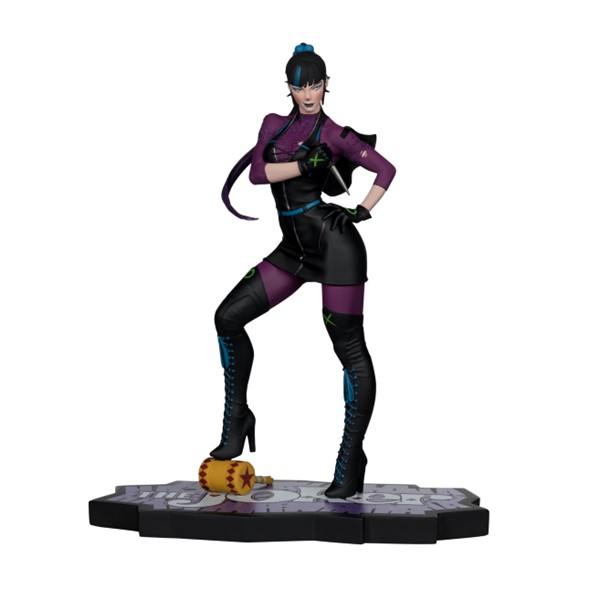 DC Direct Punchline by Stanley ""Artgerm"" Lau (The Joker Purple Craze) 1:10 Scale Resin Statue