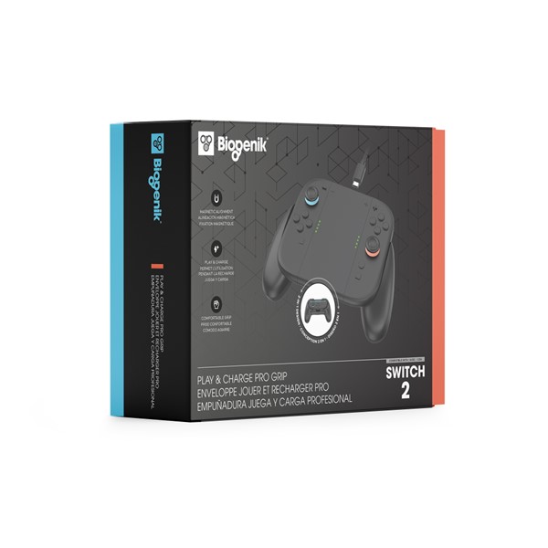 Play & Charge Pro Grip Nintendo Switch 2