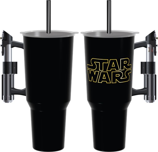 Gobelet Star Wars avec manche en sabre laser