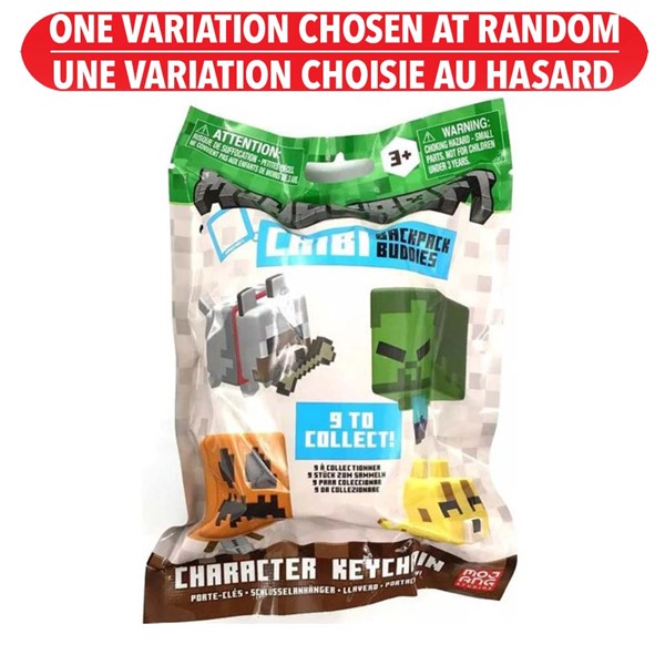 Minecraft Backpack Buddies Series 3 Keychain Blind Pack