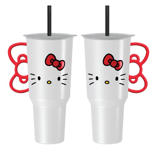 Hello Kitty Face with Bow Tumbler