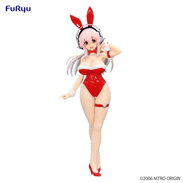 Super Sonico BiCute Bunnies Red Version Figure