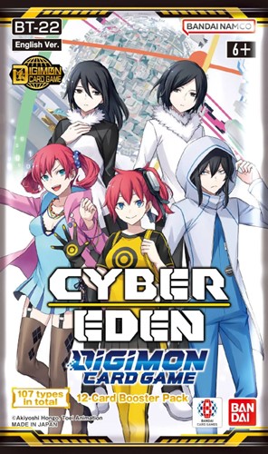 Digimon Card Game Cyber Eden [BT-22] Booster Pack