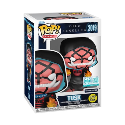 POP! Animation: Solo Leveling Shadows Tusk 4.2-in Glow-in-the-Dark Vinyl Limited Edition Figure