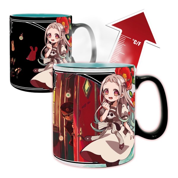 Tasse à changement de chaleur Hanako-Kun liée aux toilettes