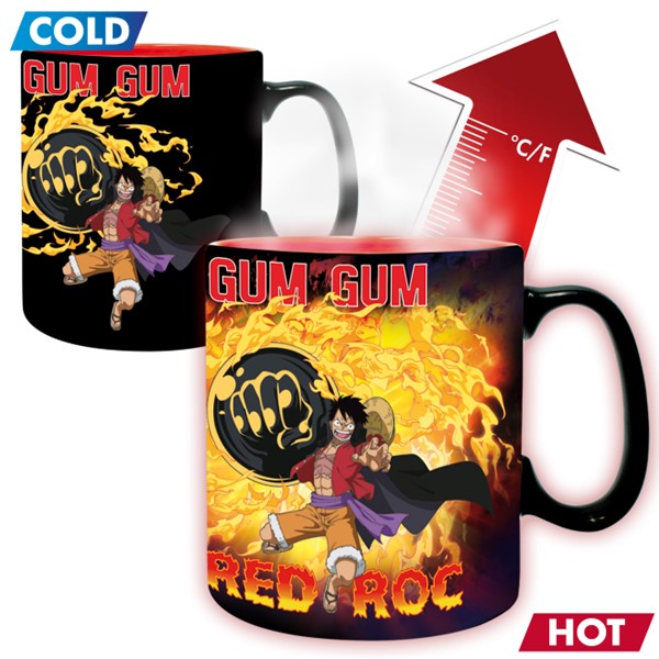 One Piece: Gum Gum Heat Change Mug