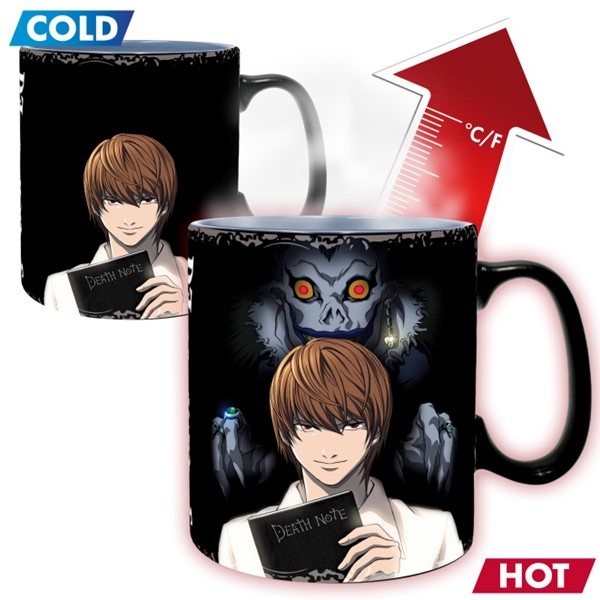 Death Note: Kira & Light Heat Change Mug