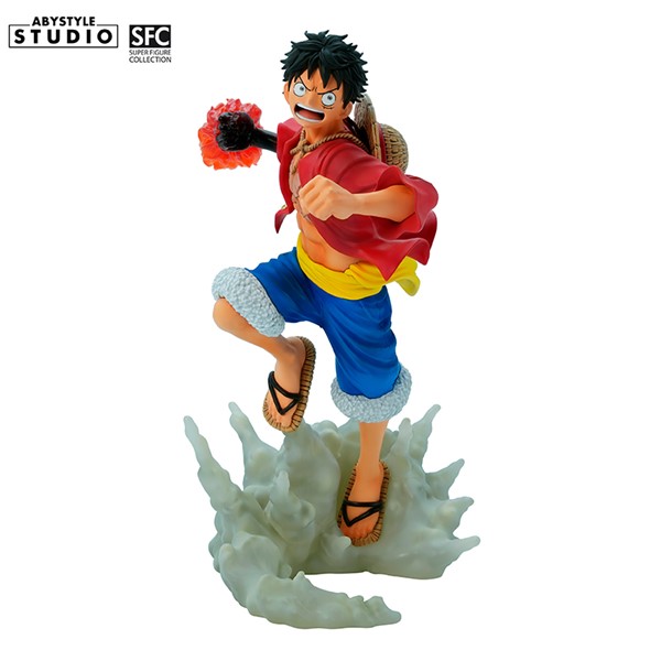 One Piece: Luffy with Flame Figure