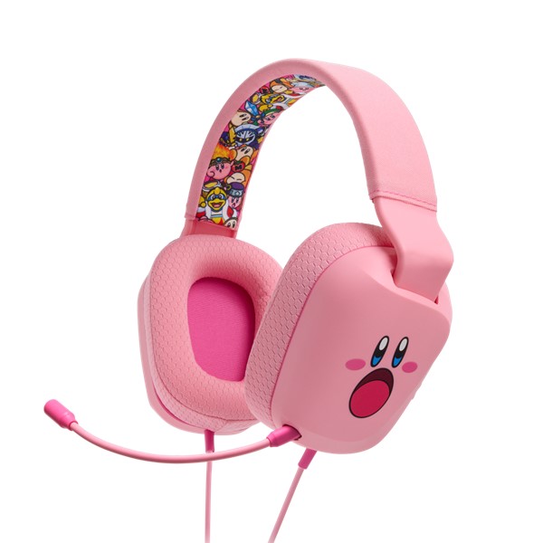 Casque stéréo filaire PowerA pour Nintendo Switch – Kirby Bouche pleine
