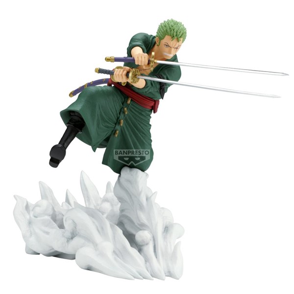 One Piece Senkozekkei Roronoa Zoro Egghead ver. Statue