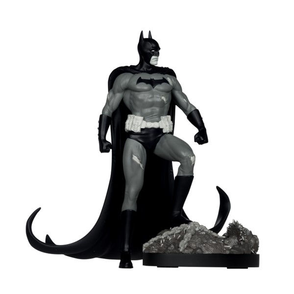 DC Direct Batman by Bjorn Barends (Batman Black & White) 1:10 Scale Resin Statue