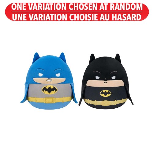 Squishmallows DC 10"" Plush - Batman (Black or Blue)