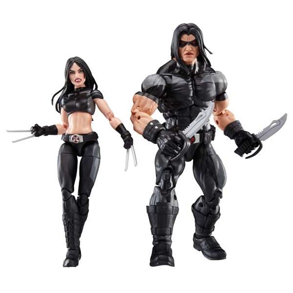 Marvel Legends Series X-Force X-23 and Warpath