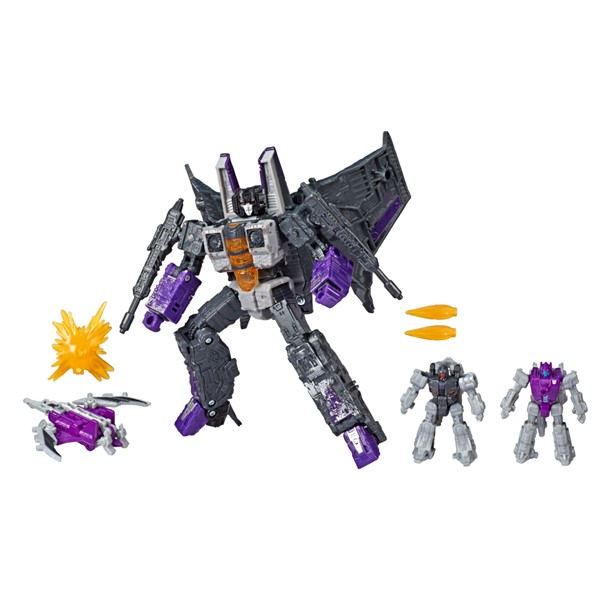 Transformers War for Cybertron Voyager WFC-S27 Decepticon Phantomstrike Squadron 4-Pack