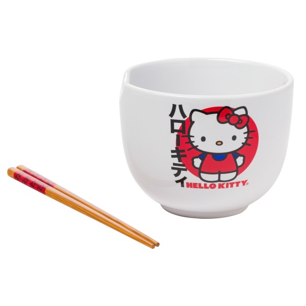 Hello Kitty Kanji Ramen Bowl