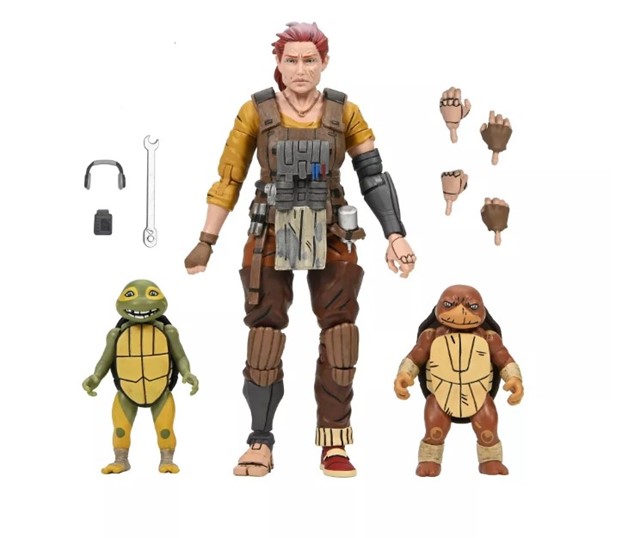 TMNT (The Last Ronin- The Lost Years) – 7-Inch Scale Action Figure - Grammy April With Baby Yi