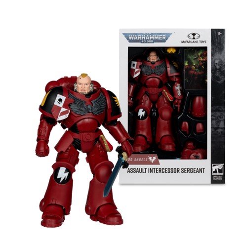 Warhammer 40,000 Assault Intercessor Sergeant (Blood Angel) 7-Inch Figure