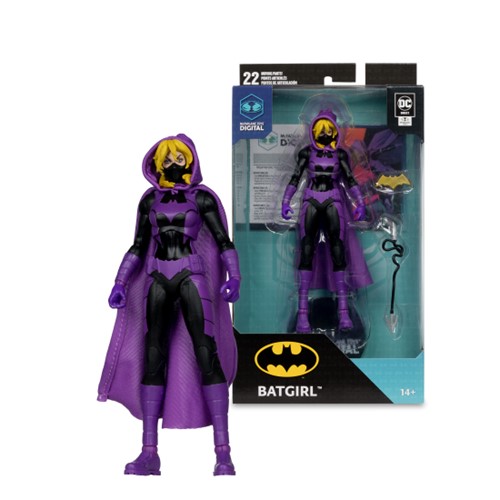 DC Direct Batgirl (Stephanie Brown) 7-Inch Action Figure with McFarlane Toys Digital Collectible