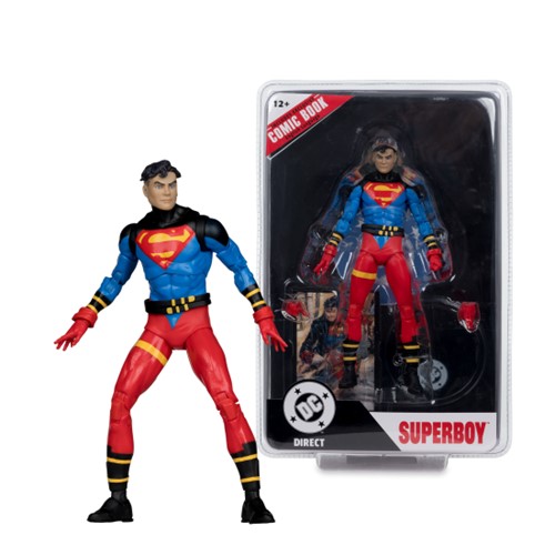 DC Direct Page Punchers Superboy (Superboy #1) 7-Inch Figure with Comic