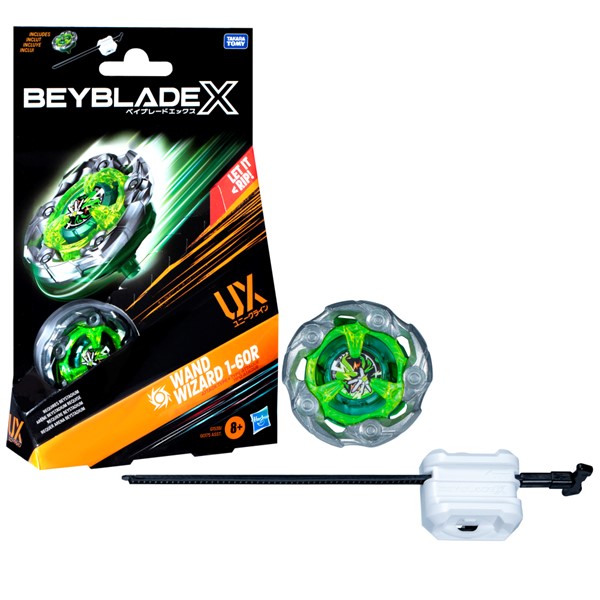 Beyblade X Wand Wizard 1-60R UX Starter Pack Set