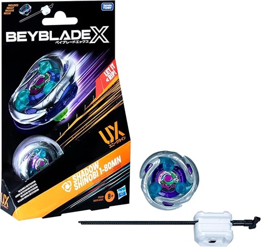 Beyblade X Shadow Shinobi 1-80MN UX Starter Pack Set
