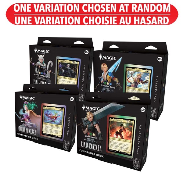 (Français) Magic: The Gathering Final Fantasy Commander Deck