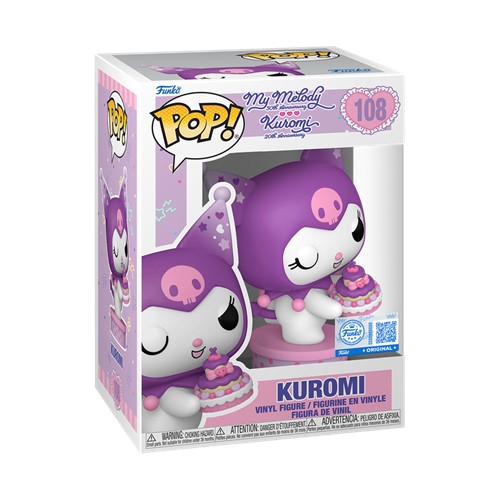 POP! Sanrio Kuromi with Cake 20th Anniversary