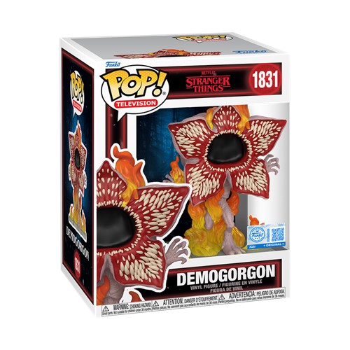 POP! Premium Demogorgon on Fire