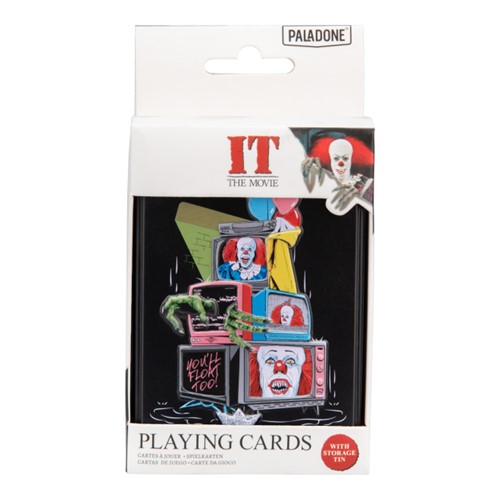 Pennywise IT Playing Cards in a Tin