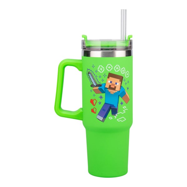 Minecraft Green Stainless Steele Tumbler