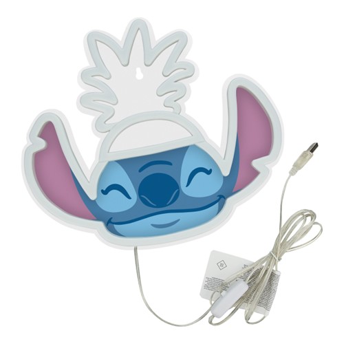 Lilo & Stitch Néon LED - Fixation murale