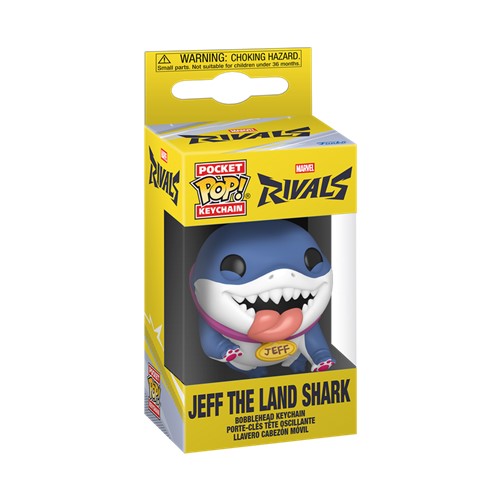 POP! Keychain Jeff the Land Shark (Marvel Rivals)