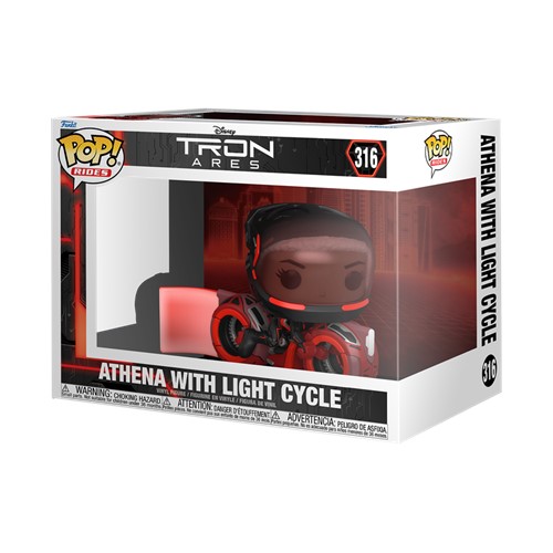POP! Rides Athena with Light Cycle (Tron: Ares)