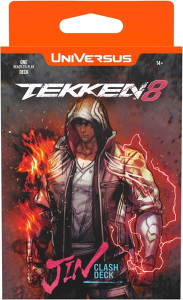 UniVersus: Tekken 8: Clash Deck - Jin - Ready to Play Character Deck, Deck-Building Battle