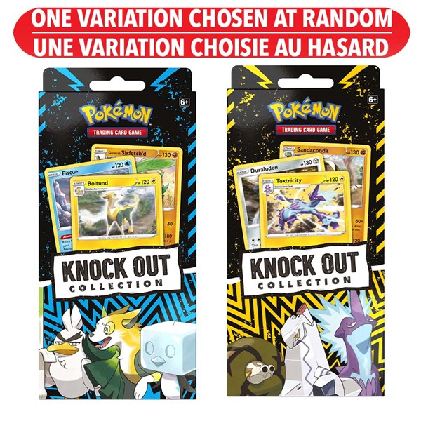 Pokemon Trading Card Game Pokemon Knockout Collection (Français)