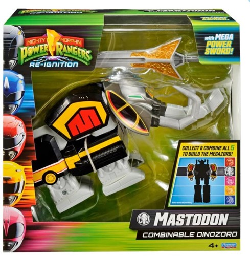 Power Rangers Re-Ignition 6 Inch Combinable Megazord - Mastodon