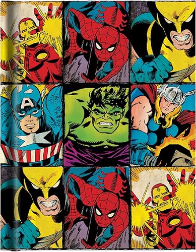 Marvel Heros Comic Notebook