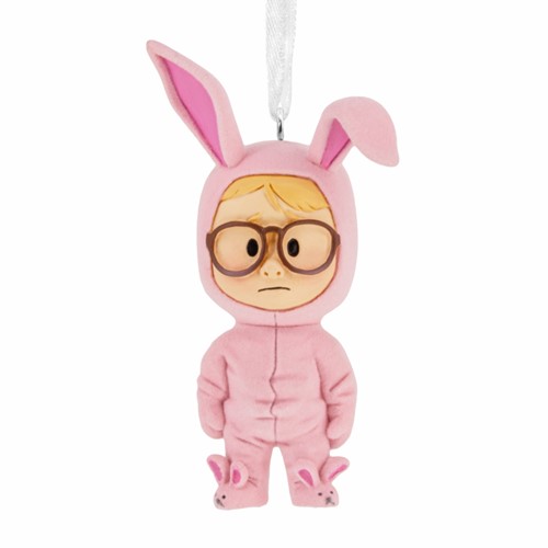 A Christmas Story Ralphie in Bunny Suit Stylized Hallmark Ornament