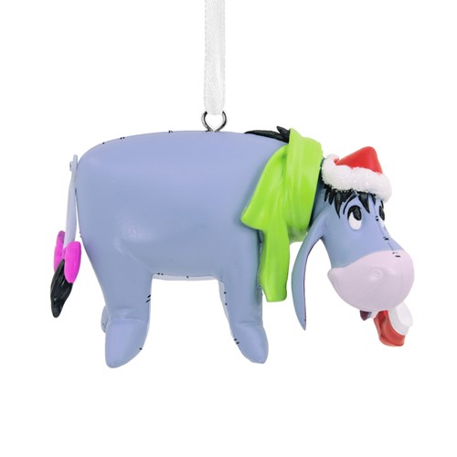 Hallmark Ornament Christmas Tree Winnie Pooh Eeyore Santa Hat Donkey