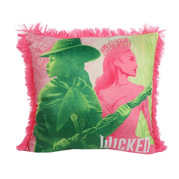 Wicked : Oreiller Elphaba et Glinda